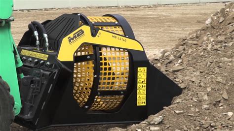 screen bucket for skid steer|skid steer screener attachment.